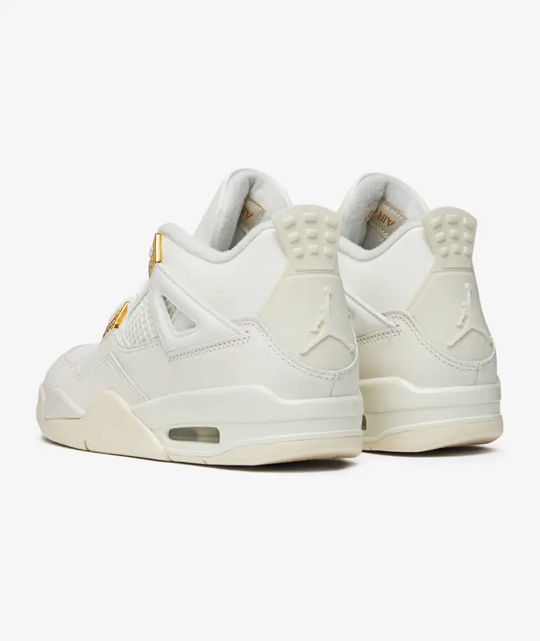 Air Jordan 4 Retro “White & Gold” - Image 3