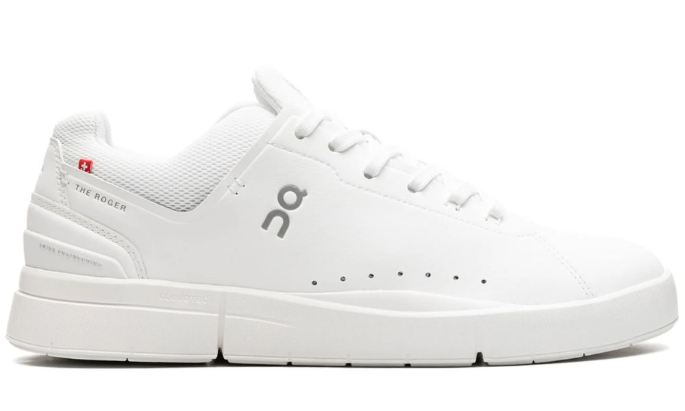 On Running The Roger Advantage ‘all white - Image 8